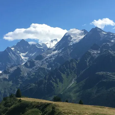 شقة Les Pierres Blanches Mont Blanc لي كونتامين مونتجوا